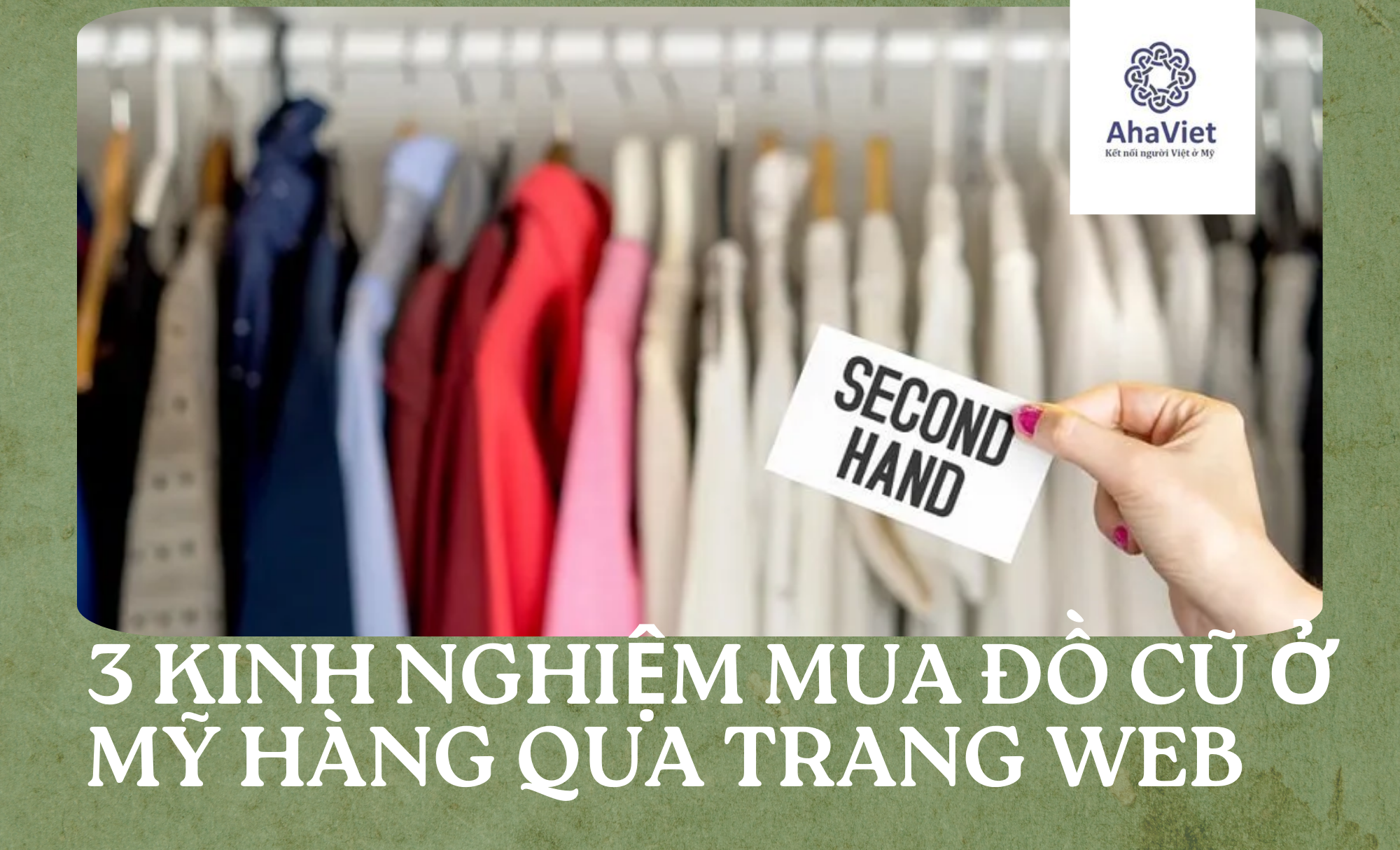 3 KINH NGHIỆM MUA ĐỒ CŨ Ở MỸ HÀNG QUA TRANG WEB