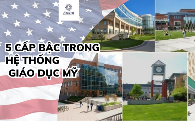 5 CẤP BẬC TRONG HỆ THỐNG GIÁO DỤC MỸ