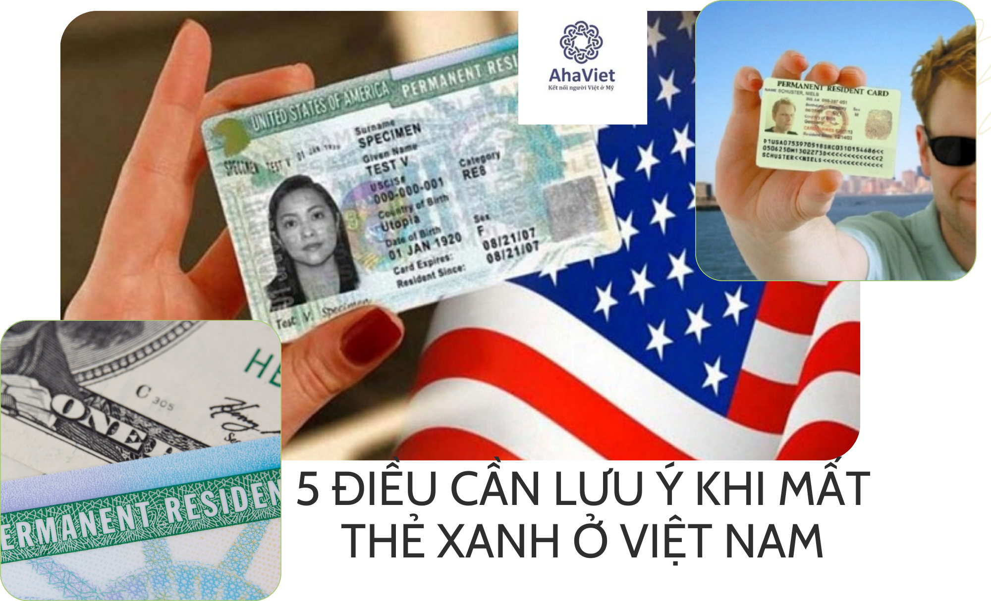 5 ĐIỀU CẦN LƯU Ý KHI MẤT THẺ XANH Ở VIỆT NAM