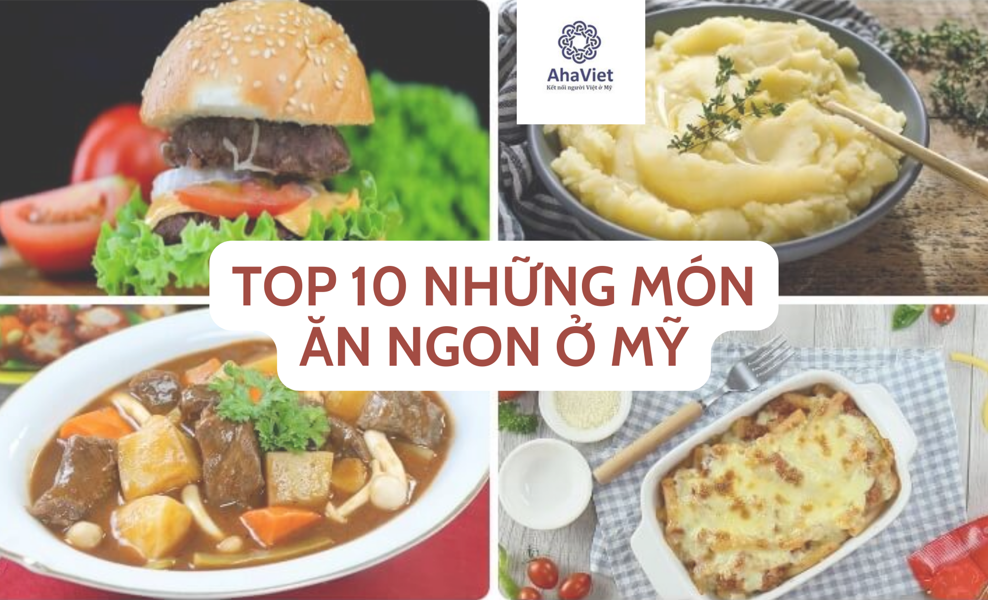 món ăn ngon ở mỹ