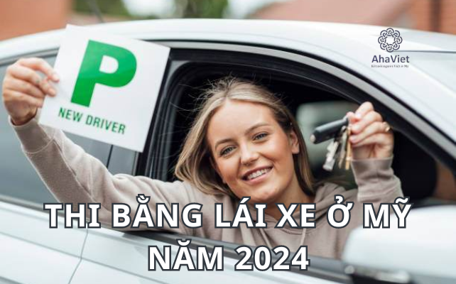 THI BẰNG LÁI XE Ở MỸ NĂM 2024