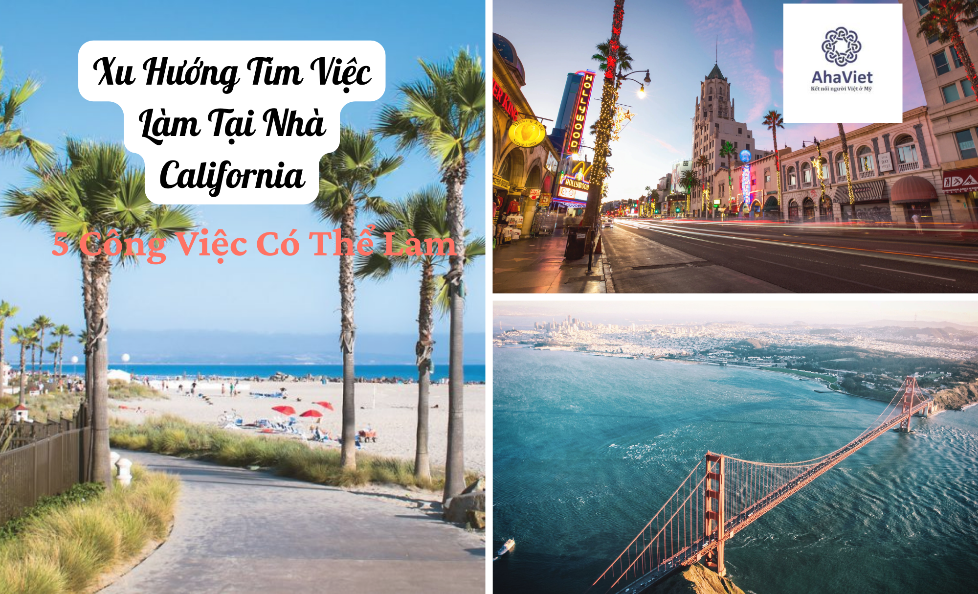 Xu Hướng Tìm Việc Làm Tại Nhà California: 5 Công Việc Có Thể Làm