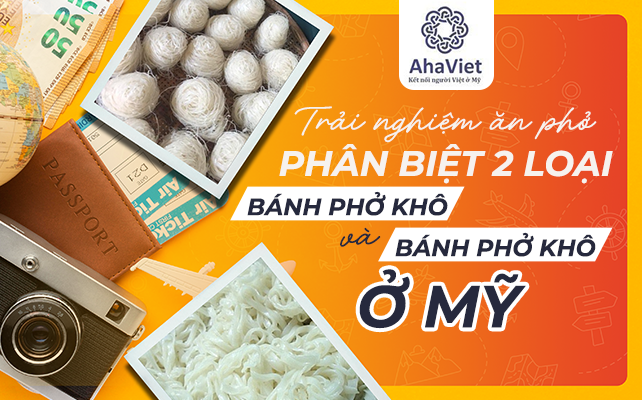 TRẢI NGHIỆM ĂN PHỞ – PHÂN BIỆT 2 LOẠI BÁNH PHỞ KHÔ VÀ BÁNH PHỞ TƯƠI Ở MỸ