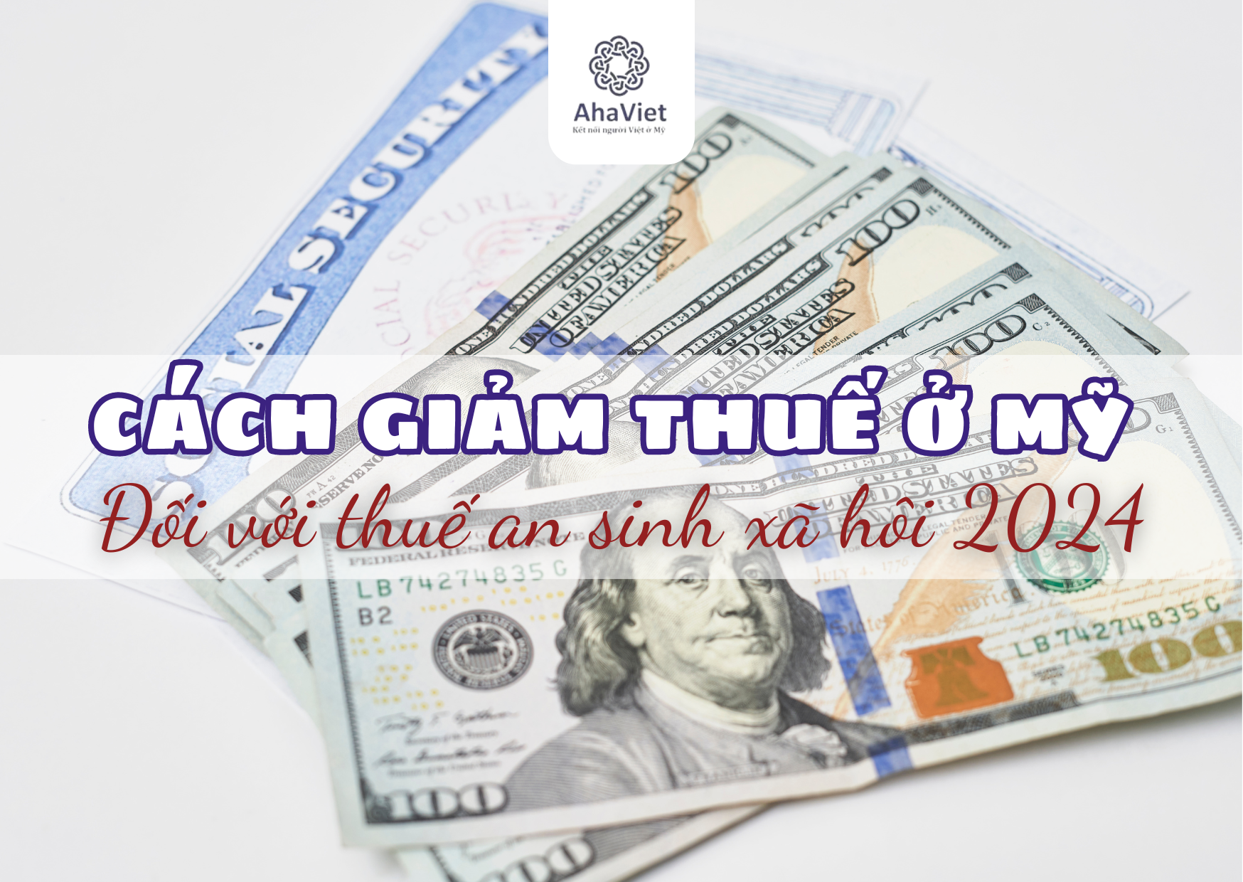 Cách giảm thuế ở Mỹ