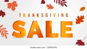 Mùa sale ở Mỹ - Thanksgiving