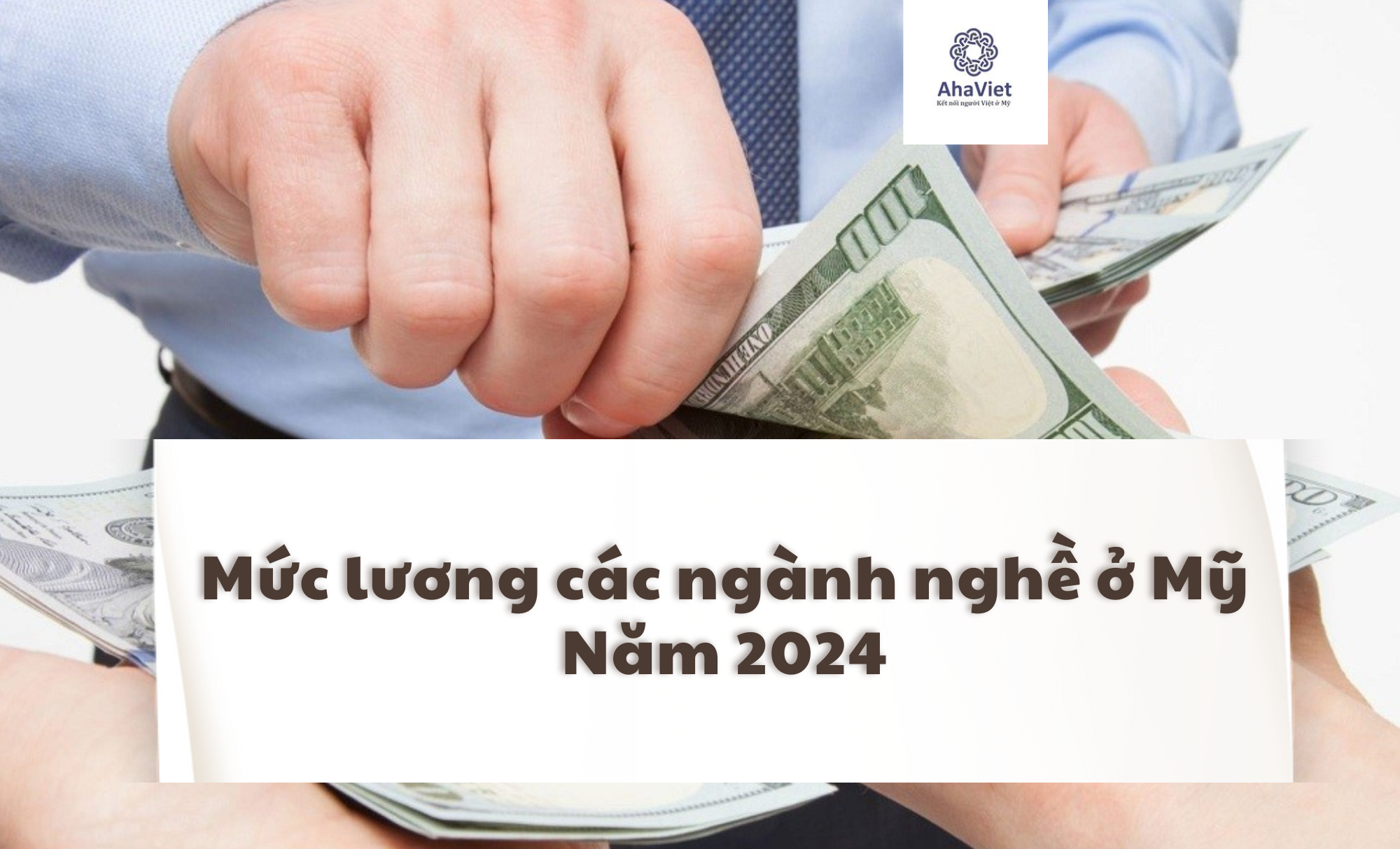 Mức lương các ngành nghề ở Mỹ – Năm 2024