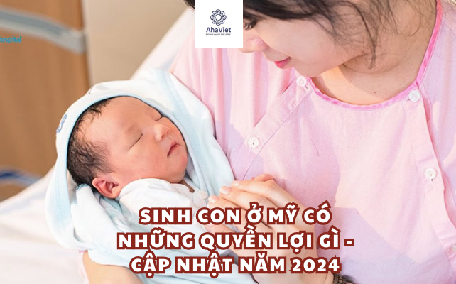 sinh con ở mỹ