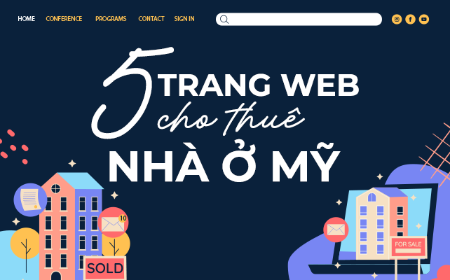 5 TRANG WEB CHO THUÊ NHÀ Ở MỸ