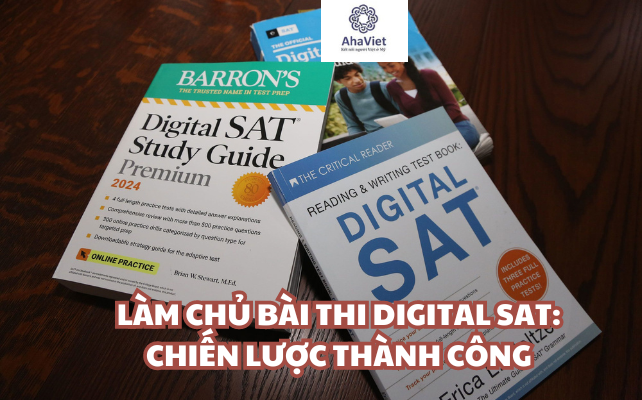 LÀM CHỦ BÀI THI DIGITAL SAT: CHIẾN LƯỢC THÀNH CÔNG