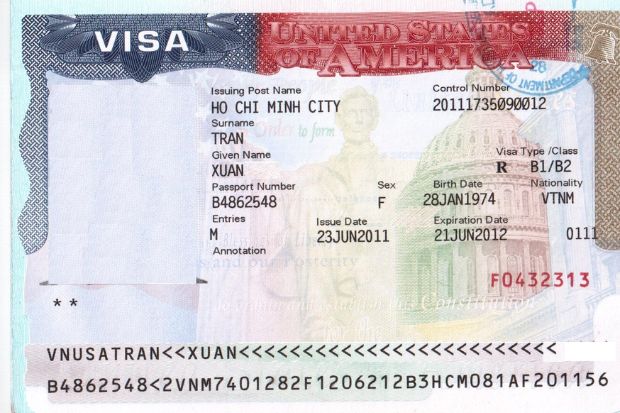 người xin visa Mỹ