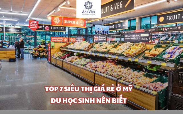 Top 7 siêu thị giá rẻ ở Mỹ du học sinh nên biết